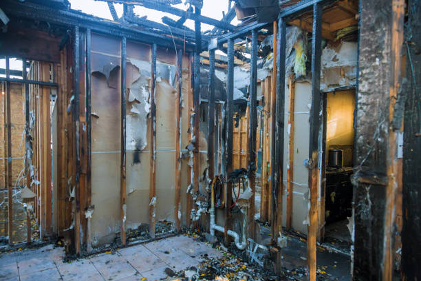 Professional Soot Cleanup technician working in Souderton, PA
